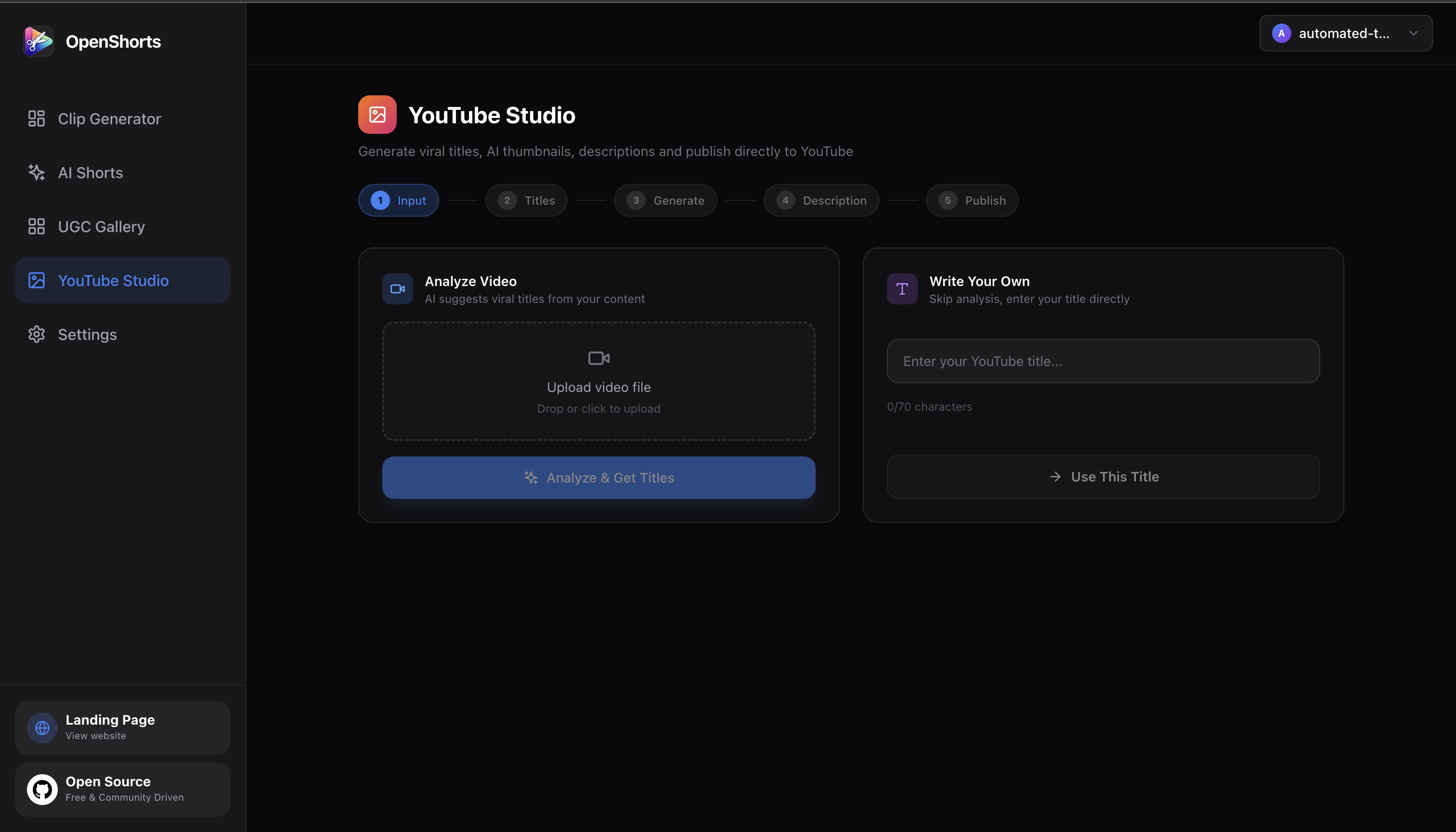 YouTube Studio